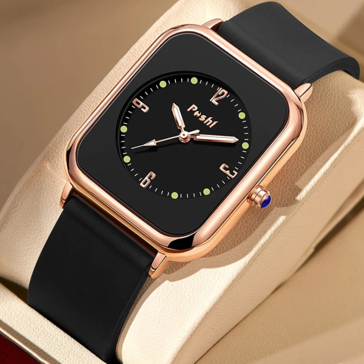 Жіночий годинник Poshi black 