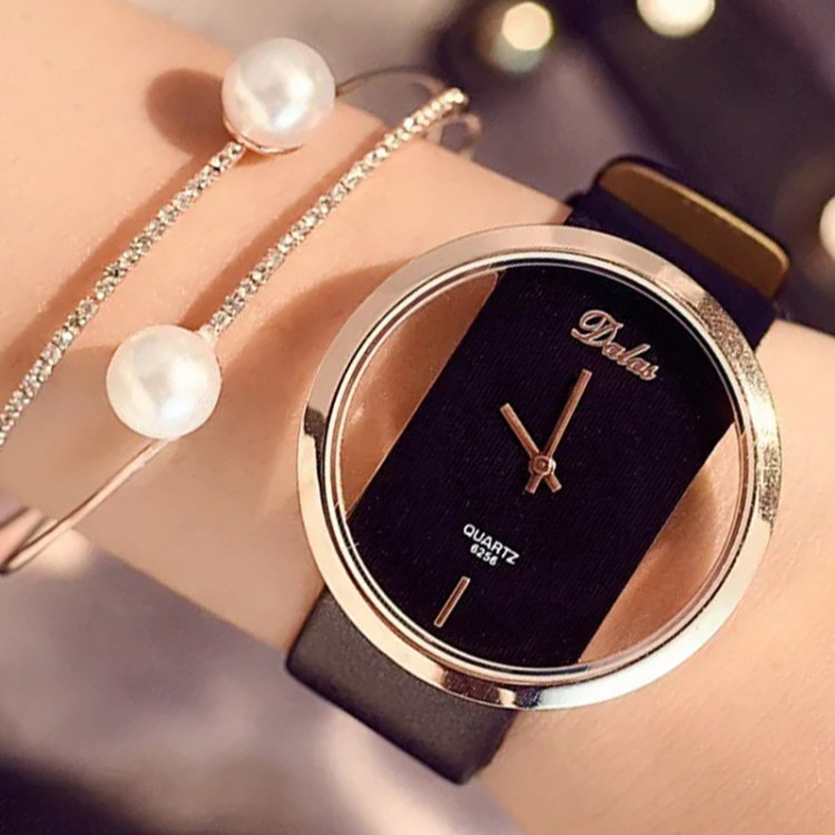 Жіночий годинник + браслет Dalas black