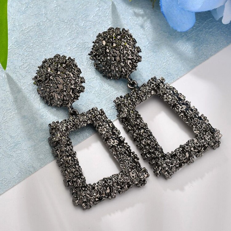 Сережки black №08061 