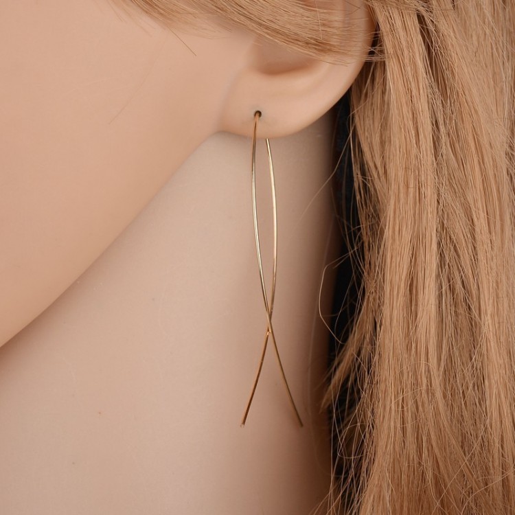 Сережки позолочені №8503 