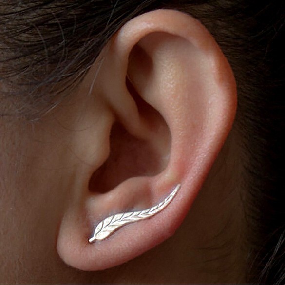 Сережки покриття срібло №13023