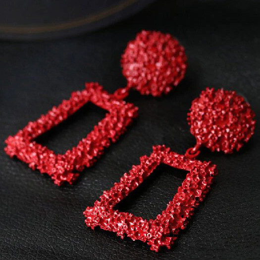 Сережки red №08062 