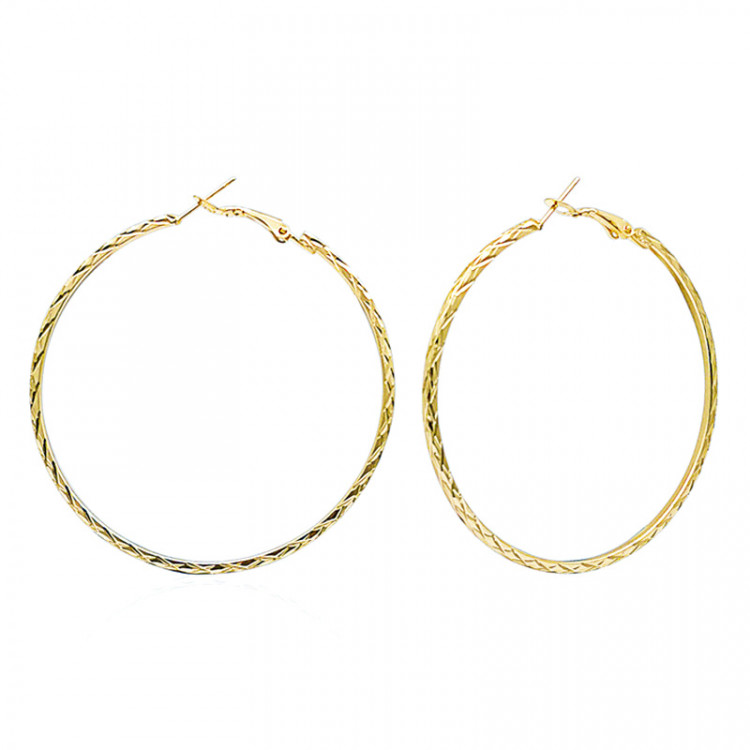 Сережки позолочені №8550 