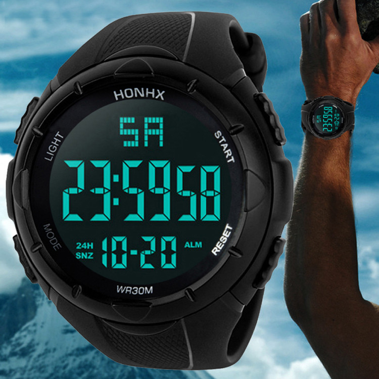 Чоловічий годинник HONHX black 