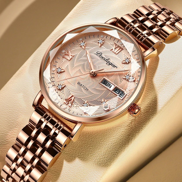 Жіночий годинник POEDAGAR gold 