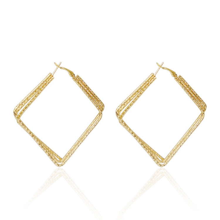 Сережки позолочені №8555 