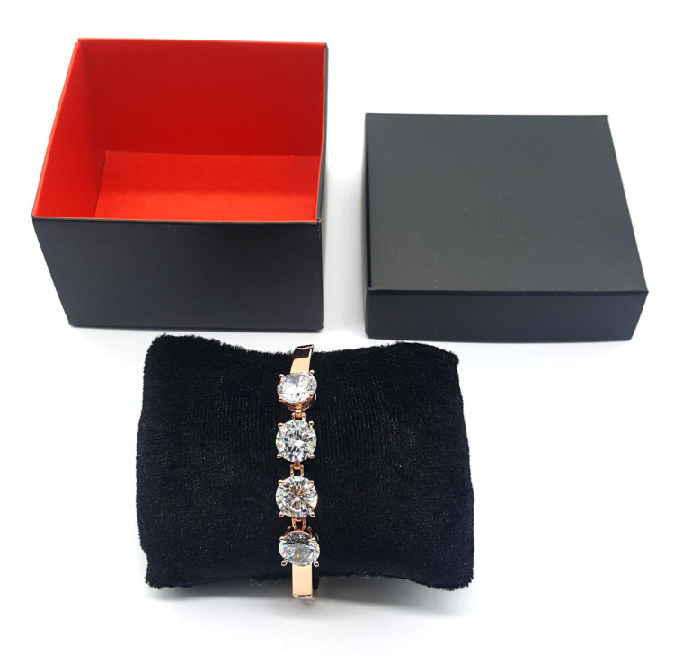 Подарункова коробочка 8х8 см black - 