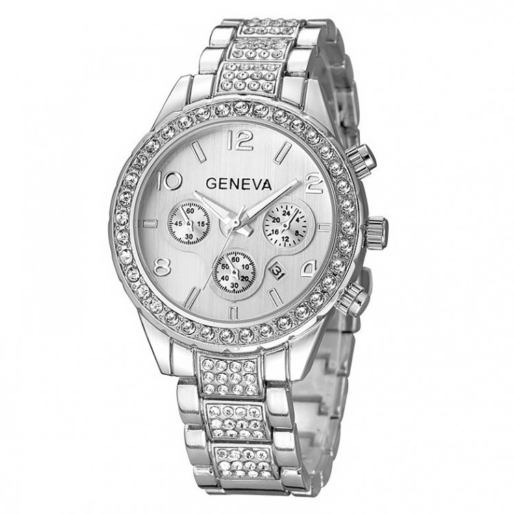 Жіночий годинник GENEVA silver