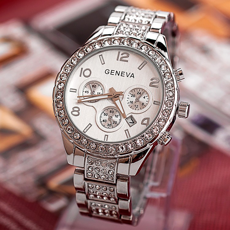 Жіночий годинник GENEVA silver - 