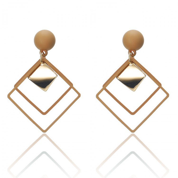 Сережки позолочені №18053 