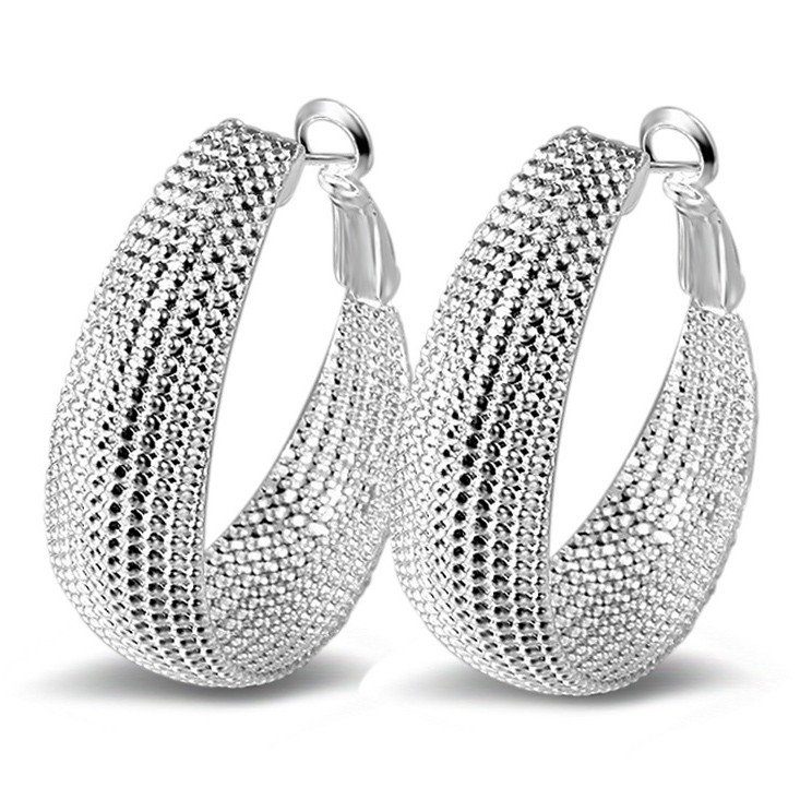 Сережки покриття срібло №127-34