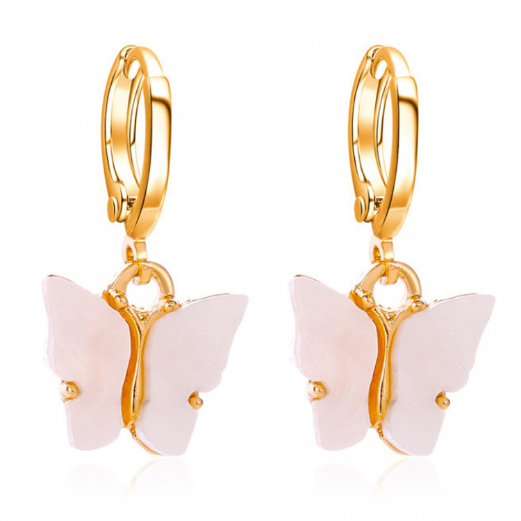 Сережки позолочені №9605 