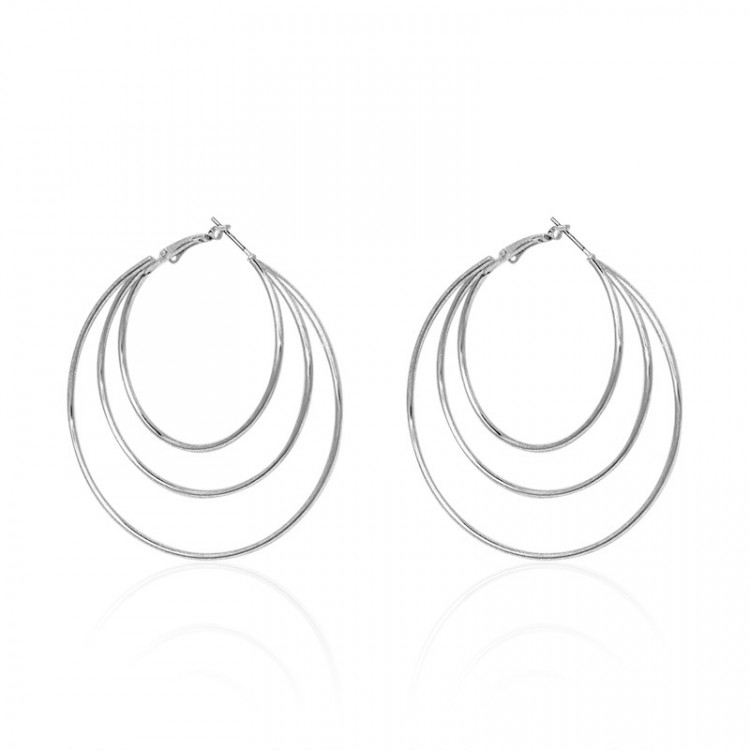 Сережки позолочені №8558 