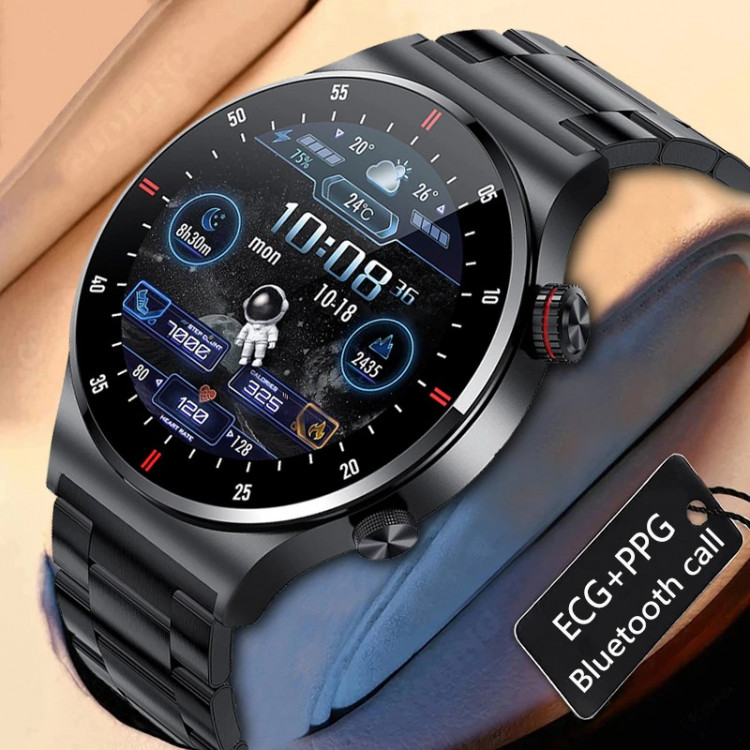 Смарт-годинник Smart Device 95 black steel, 2 ремінці