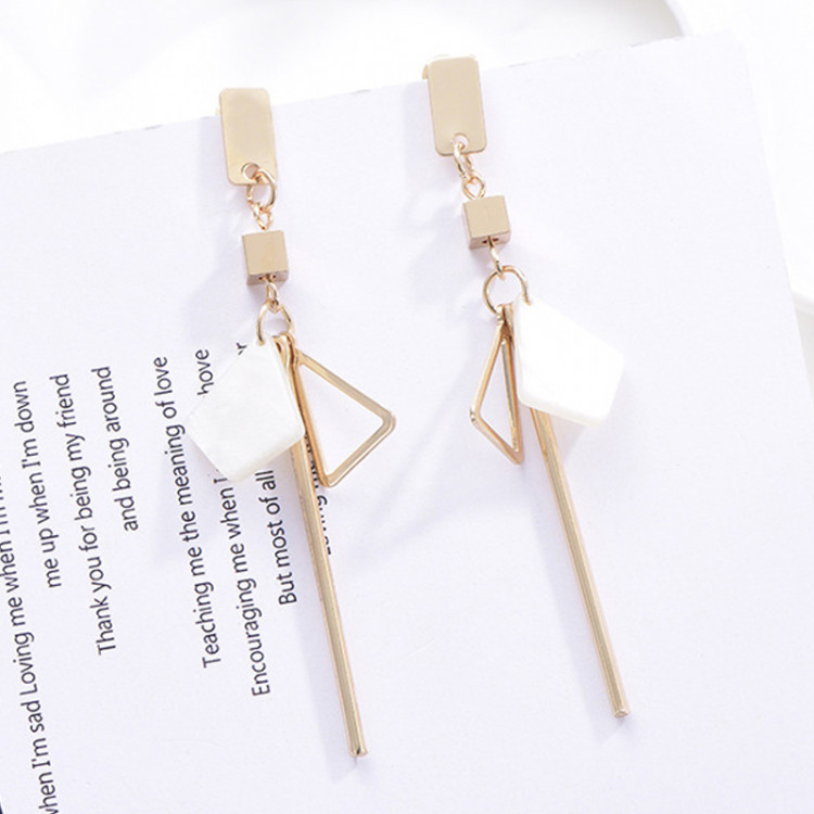 Сережки позолочені №9614 