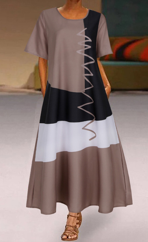 Плаття "Gio" dark-beige