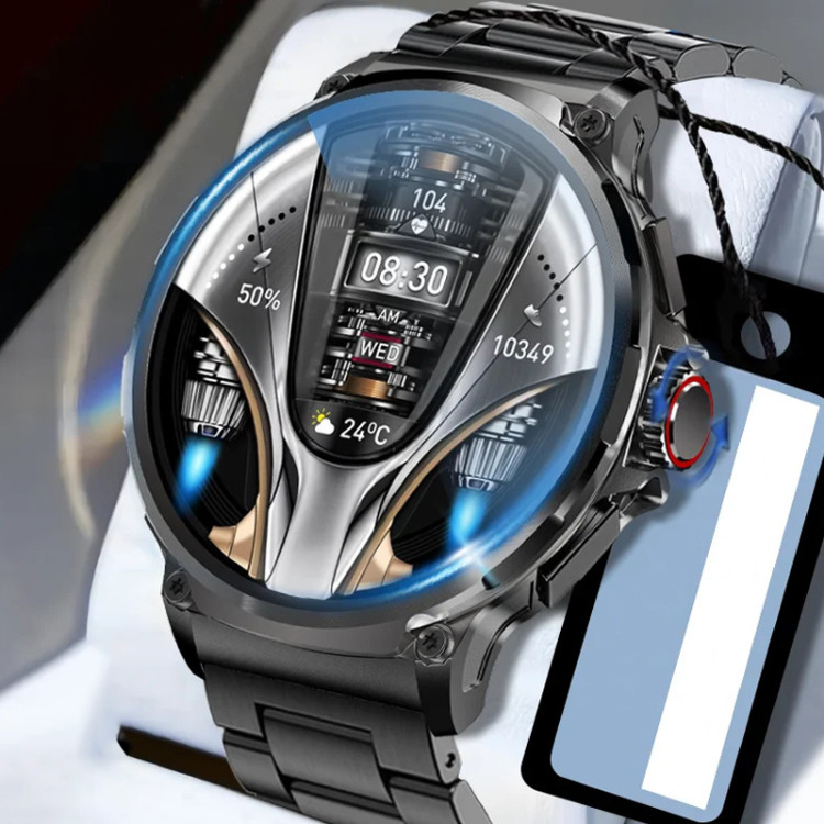 Смарт-годинник Smart Device 23 black steel, 2 ремінці - 