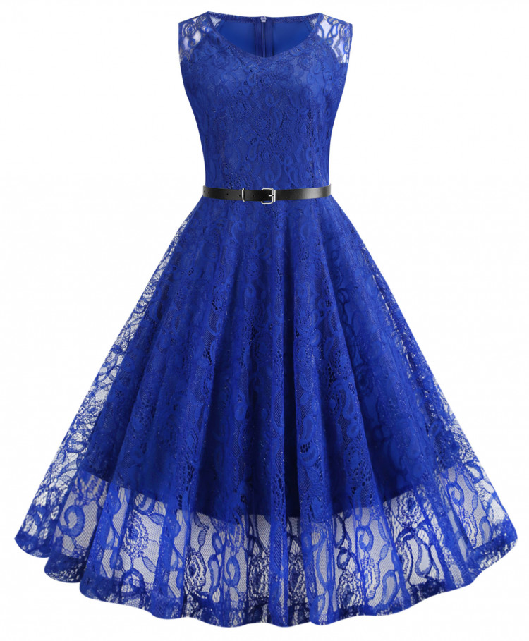 Плаття "Evet" blue