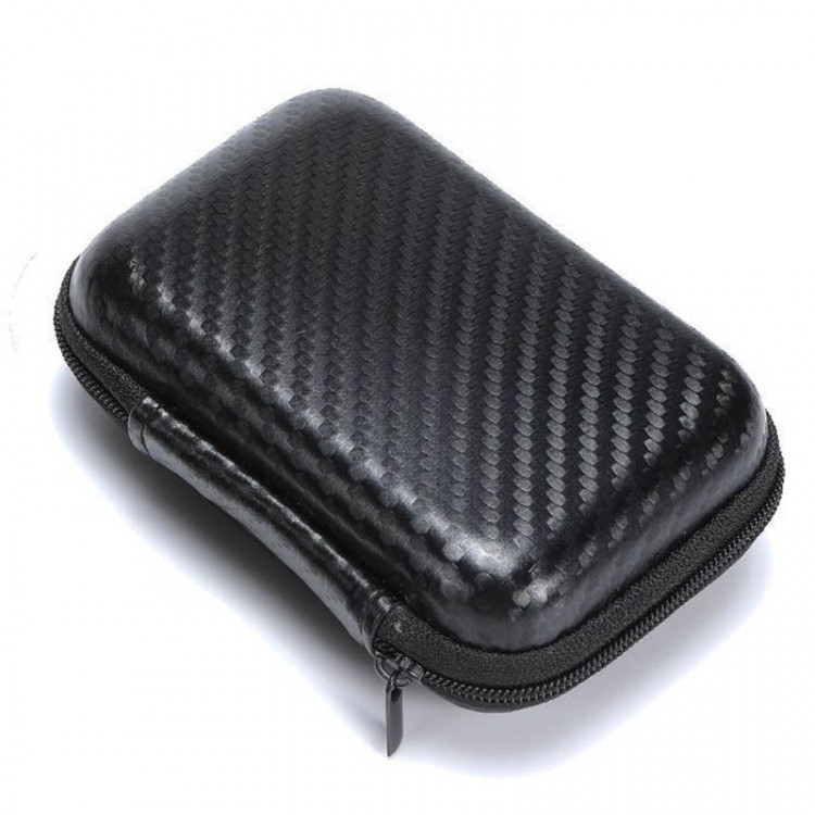 Чохол для навушників Black Carbon 12х8 см