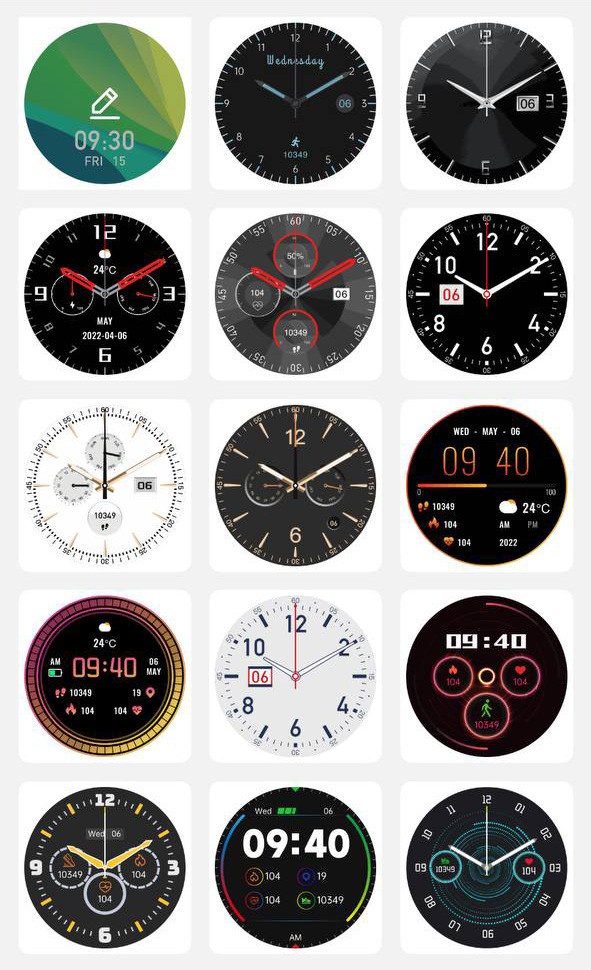 Смарт-годинник протиударний Smart Device 25 black steel, 2 ремінці - 