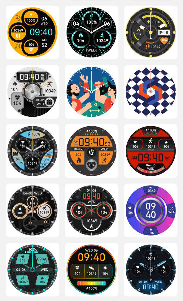 Смарт-годинник протиударний Smart Device 25 black steel, 2 ремінці - 