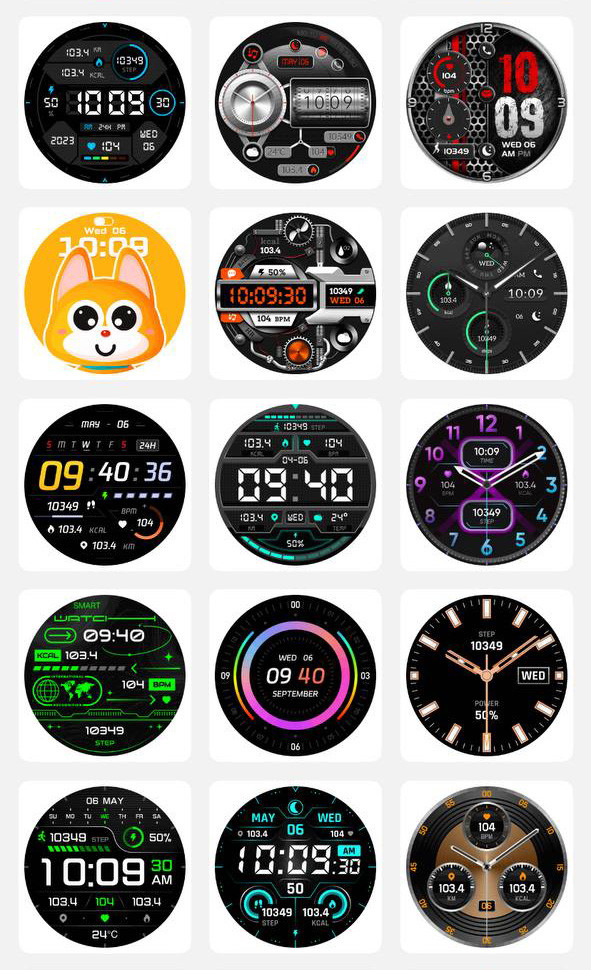 Смарт-годинник протиударний Smart Device 25 black steel, 2 ремінці - 