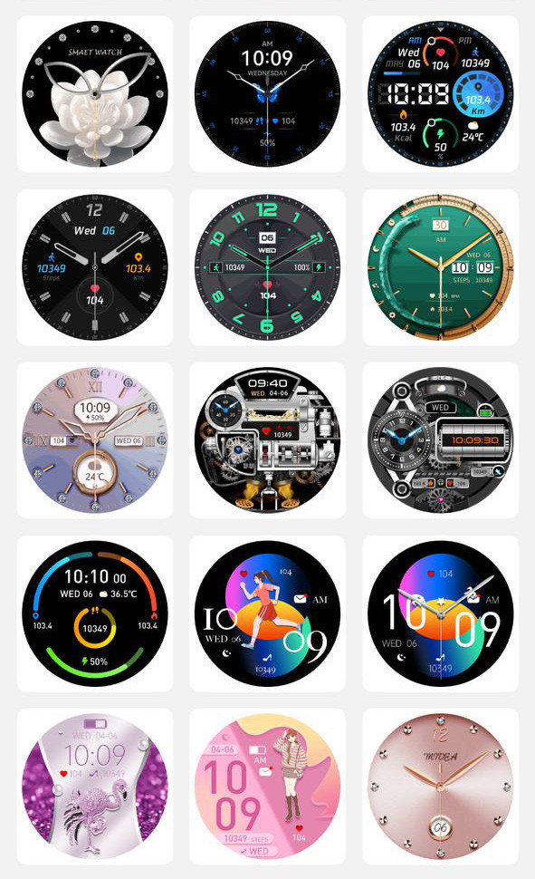 Смарт-годинник протиударний Smart Device 25 black steel, 2 ремінці - 