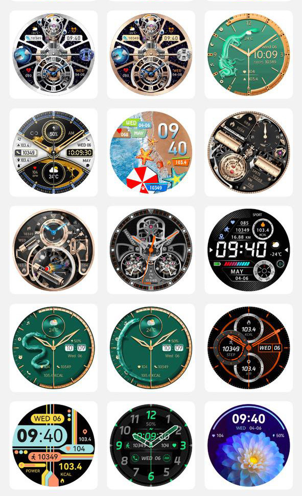 Смарт-годинник протиударний Smart Device 25 black steel, 2 ремінці - 