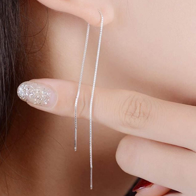 Сережки покриття срібло №87118 