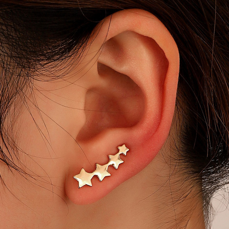 Сережки позолочені №101-20 