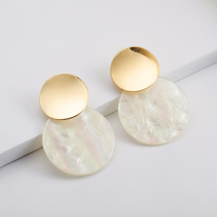 Сережки позолочені №9625 