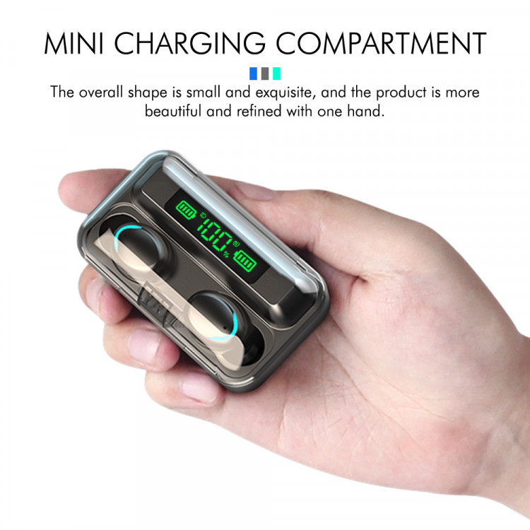 Навушники Bluetooth Air Music + Power Bank 47 white - 