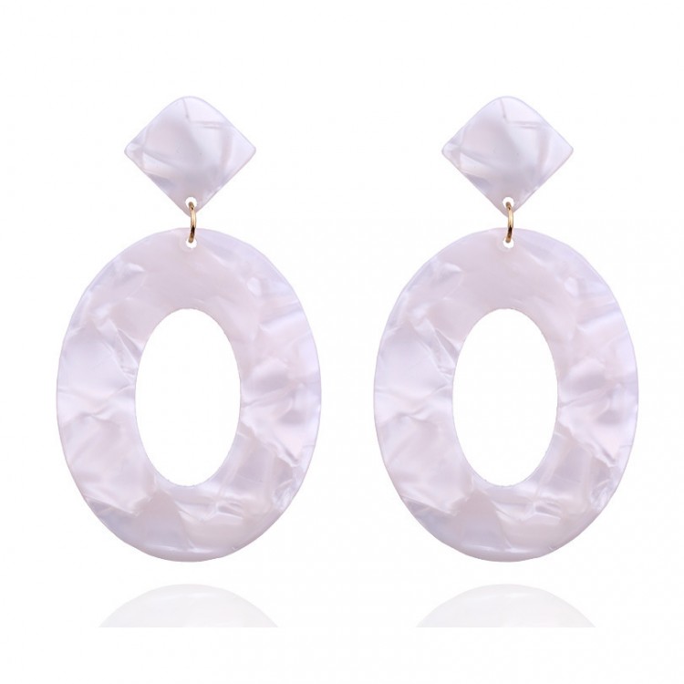 Сережки white №48029 