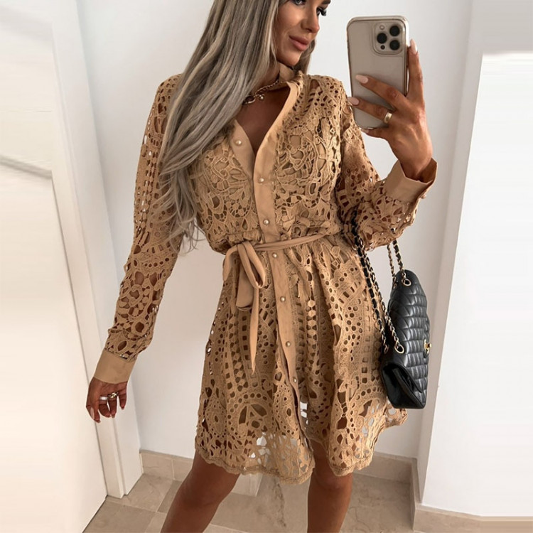 Плаття "Nield" brown