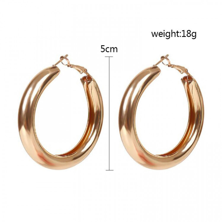 Сережки позолочені №9105 - 