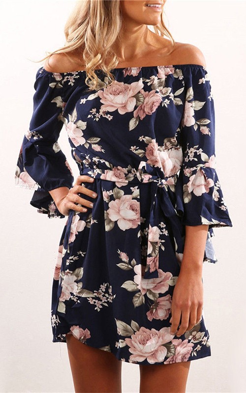 Плаття "Alaina" dark-blue