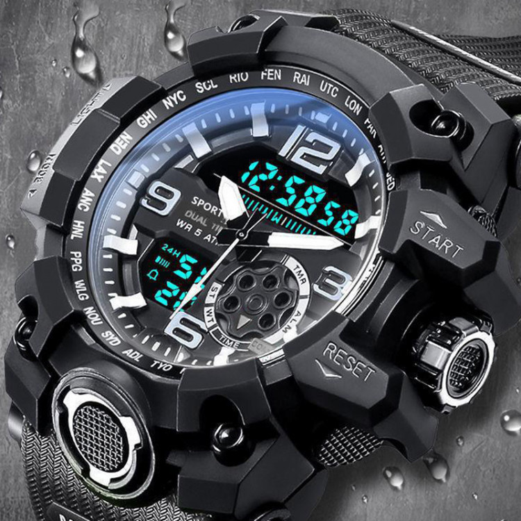 Чоловічий годинник black №105-18