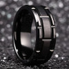 Каблучка покриття чорний титан №46049 Каблучка покриття чорний титан №46049