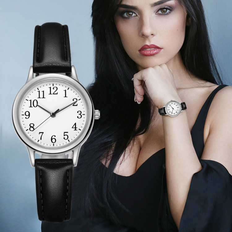 Жіночий годинник black №7607 