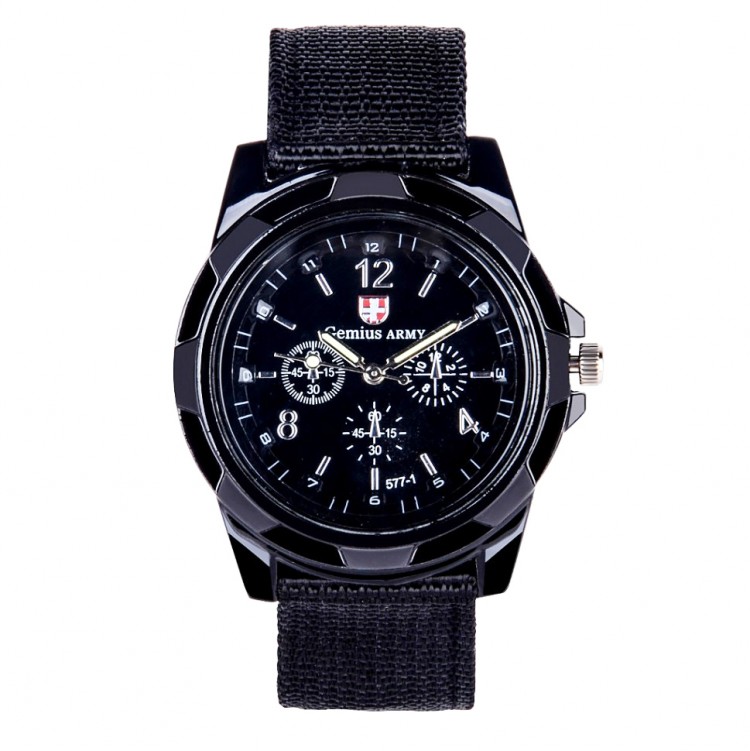 Чоловічий годинник Gemius ARMY black - 