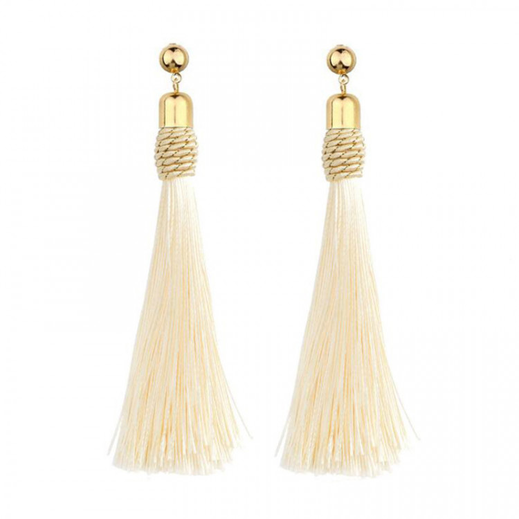 Сережки позолочені №9111 