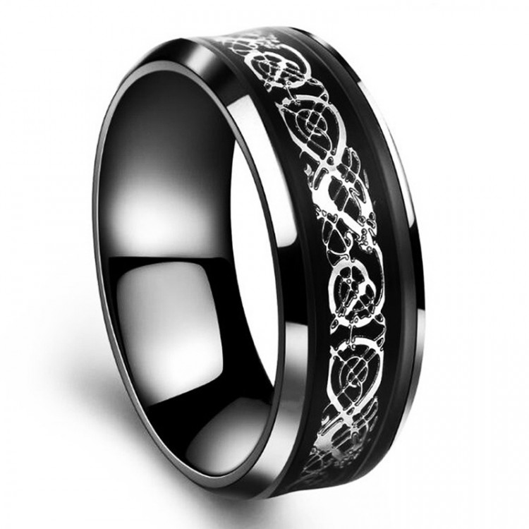 Каблучка покриття чорний титан №46053