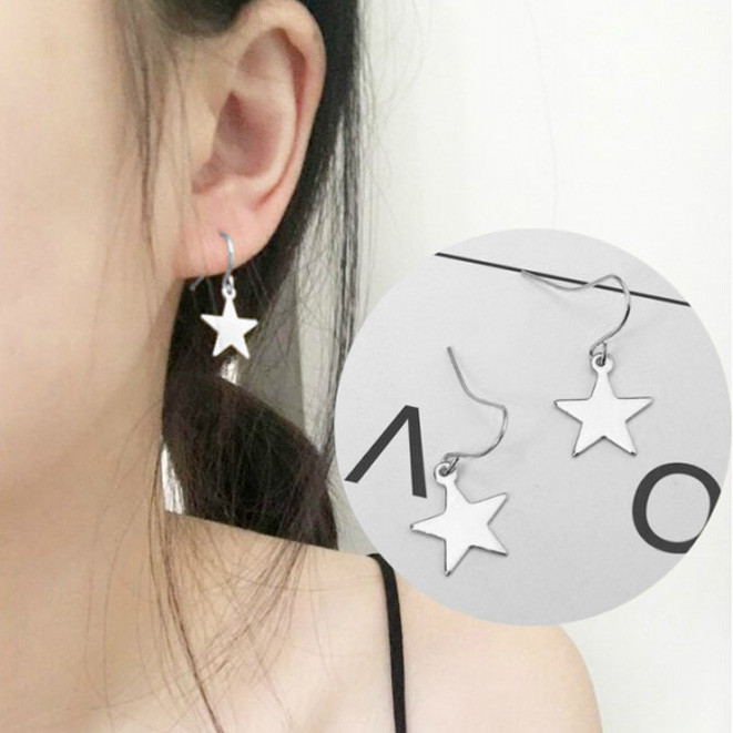 Сережки покриття срібло №9215 