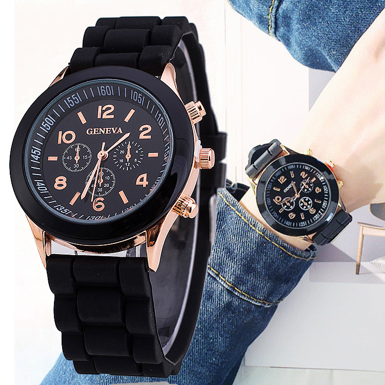 Жіночий годинник GENEVA black