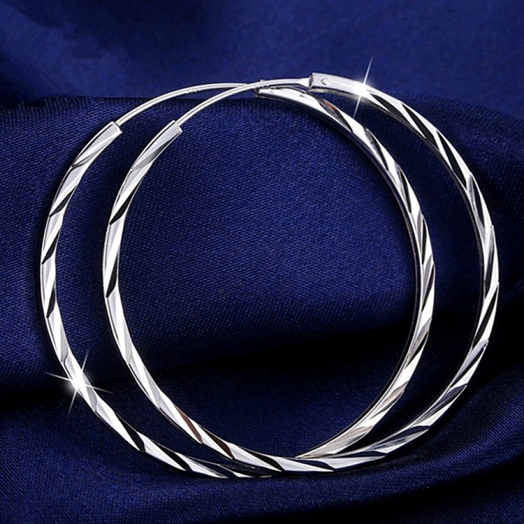 Сережки покриття срібло №12036 