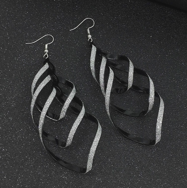 Сережки black №8226 