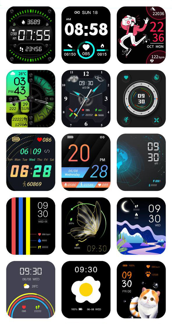 Смарт-годинник протиударний Smart Device 105 black - 