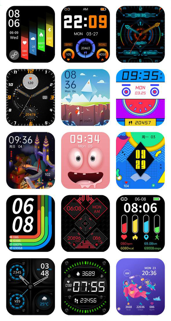 Смарт-годинник протиударний Smart Device 105 black - 