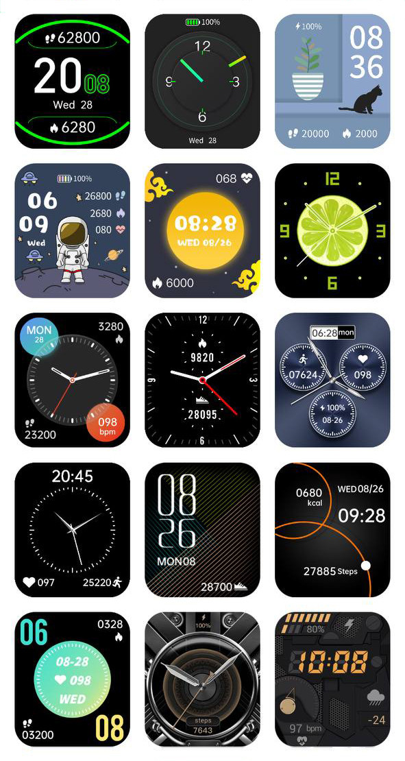 Смарт-годинник протиударний Smart Device 105 black - 