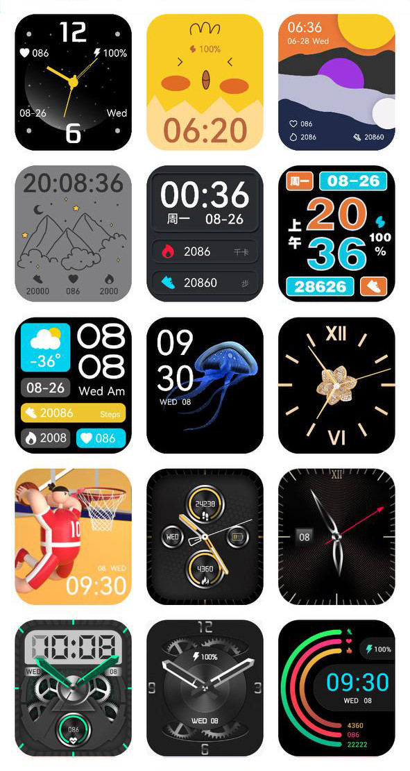 Смарт-годинник протиударний Smart Device 105 black - 